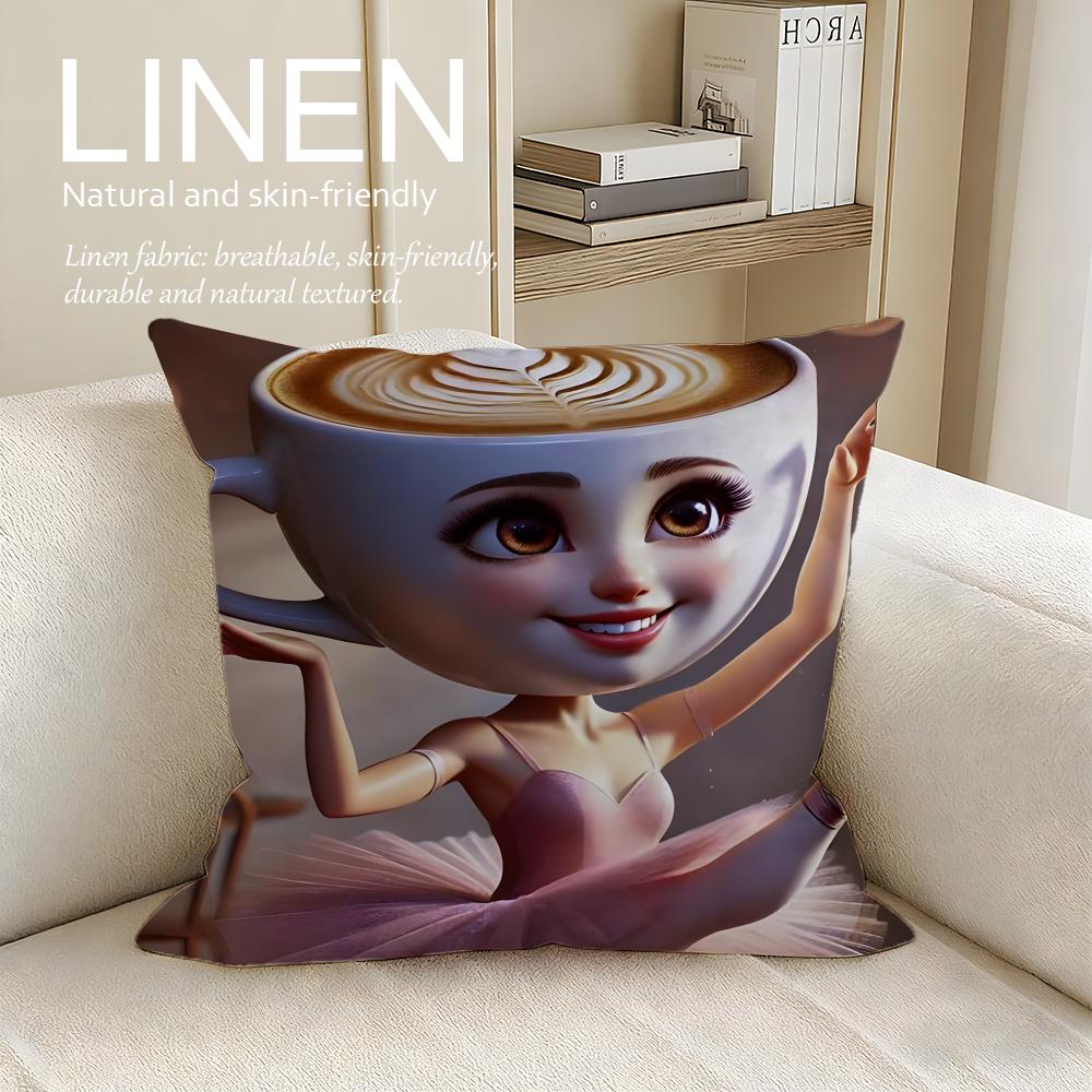 

Meme ITALlAN Brainrot Cushion Cover Pillowcase Set Pcs x x Breathable Washable Sofa Cushion Cover 30X30cm