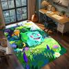 Bulbasaur Carpet Rug Floor Mat Non Slip, Washable Large Area Design for Gamer Room Home Bedroom.-TING