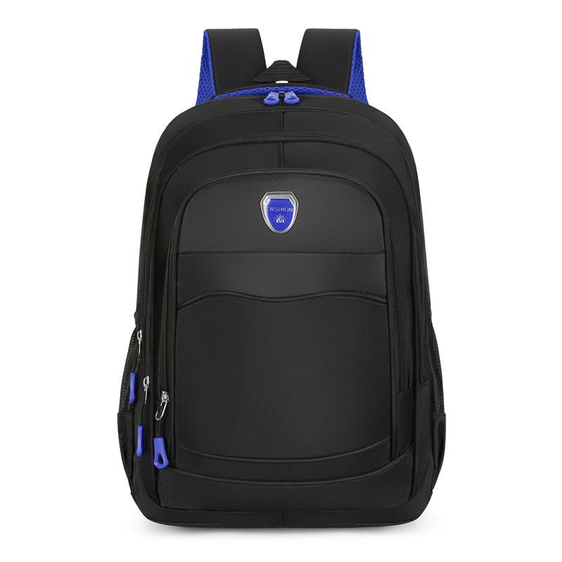 Large Capacity Leisure Travel Backpack Men's College Student Schoolbag Simple Computer Bag Business Fashion Bag
