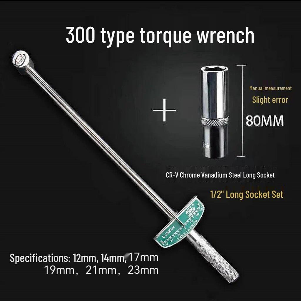High-Precision Kilogram Torque Wrench for Auto Repair and Spark Plug