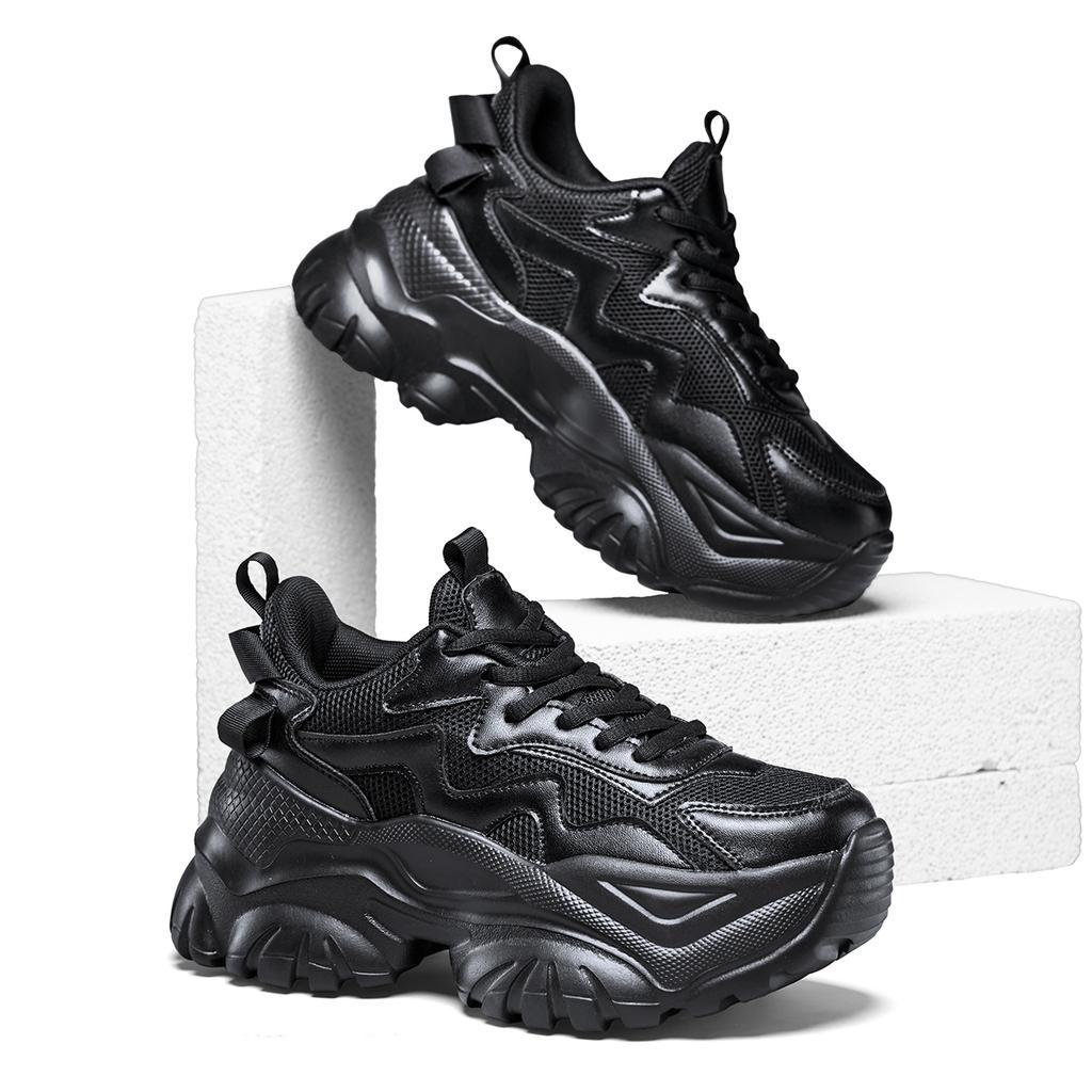 TUINANLE Neue modische und vielseitige trendige Sneaker für Damen: Bequeme Sneaker mit dicker Sohle, Größen 35-42