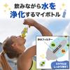 DAFI Portable Water Purifier Bottle with Cartridge (Lime, 300ml) [Japan Specification/Official Japanese Product]