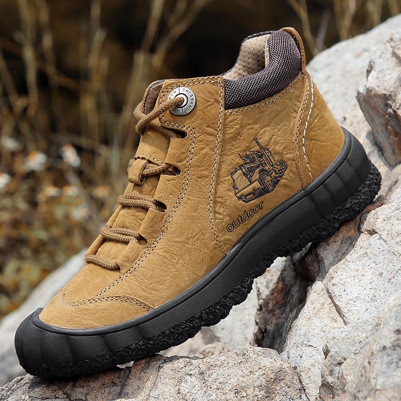 Men's High-top Hiking Boots Outdoor Casual Shoes