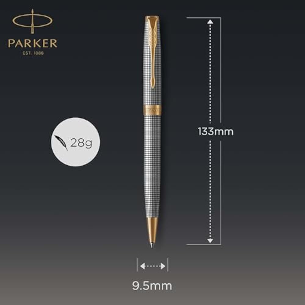 PARKER PARKER Ballpoint Pen Sonnet Premium Sizzle GT Medium Size Oil Based Gift Box Regular Impor...