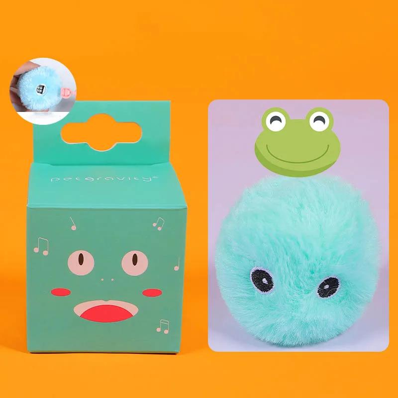 

Тренировочная игрушка для кошек, играющий в мяч для домашних животных, писклявые принадлежности для домашних животных, умные игрушки для кошек, интерактивный мяч, кошачья мята, котенок, товары для котят, игрушки для кошек