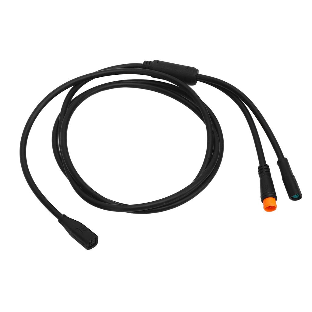Bicicletă Electrică 1T2 Cablu de Extensie Conectează Motorul la Afișaj Contor Motor Mijlociu Cablu Splitter Y pentru
