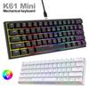 Mechanische Tastatur 87 Tasten Kabelgebundene Gaming-Tastatur 16 RGB Esports-Tastatur Hot-Swappable Ergonomische Tastatur für PC Laptop Macbook