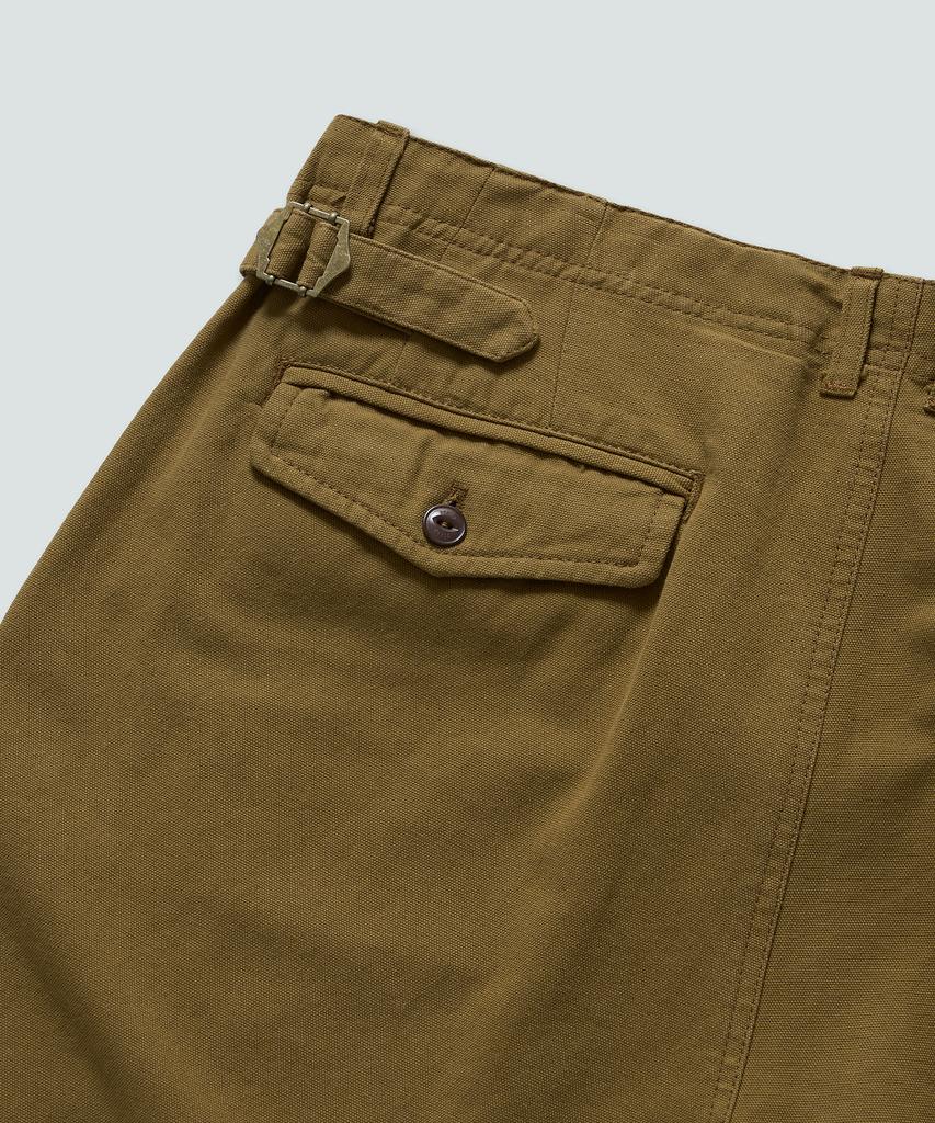 Pilpeu Oxford Washed Shorts (Goldenrod)