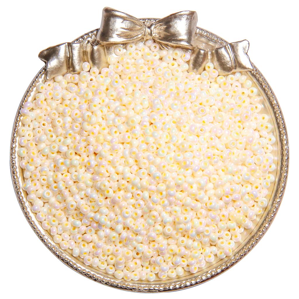 450G High Quality Glass Seed Beads Shiny Glazed Pearl Glass Beads For Earring Bracelet Necklace DIY Jewelry Craft Garment Accessoreis Making