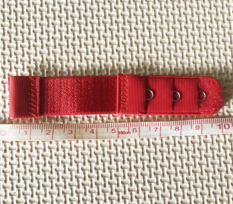 Ladies 1 Rows 3 Hooks Bra Extender Nylon Clasp Extension Elastic On Strap Soft Bra Band Extenders Intimates Accessories