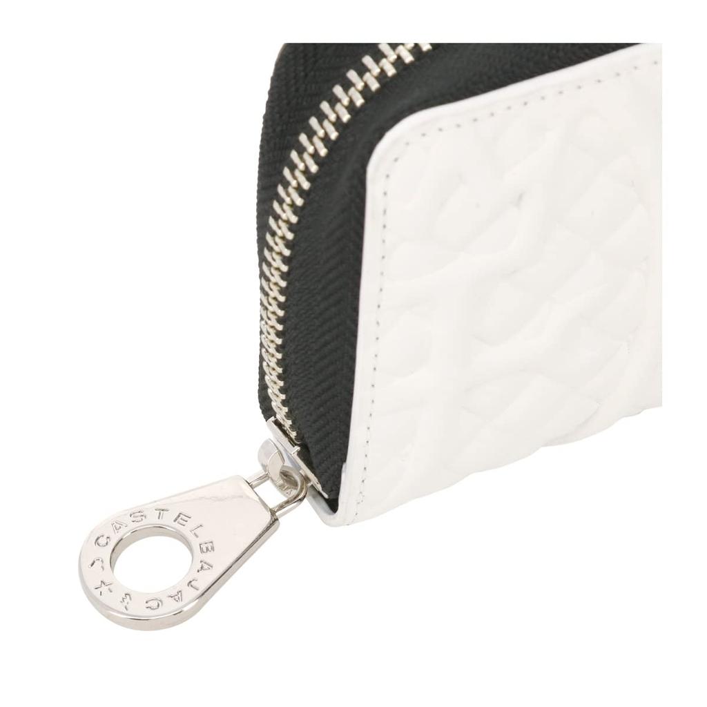 Key Case 3 Rows Genuine Leather 047621 Garbo Key Chain Leather Cowhide Black [Castelbajac] Men's [01]