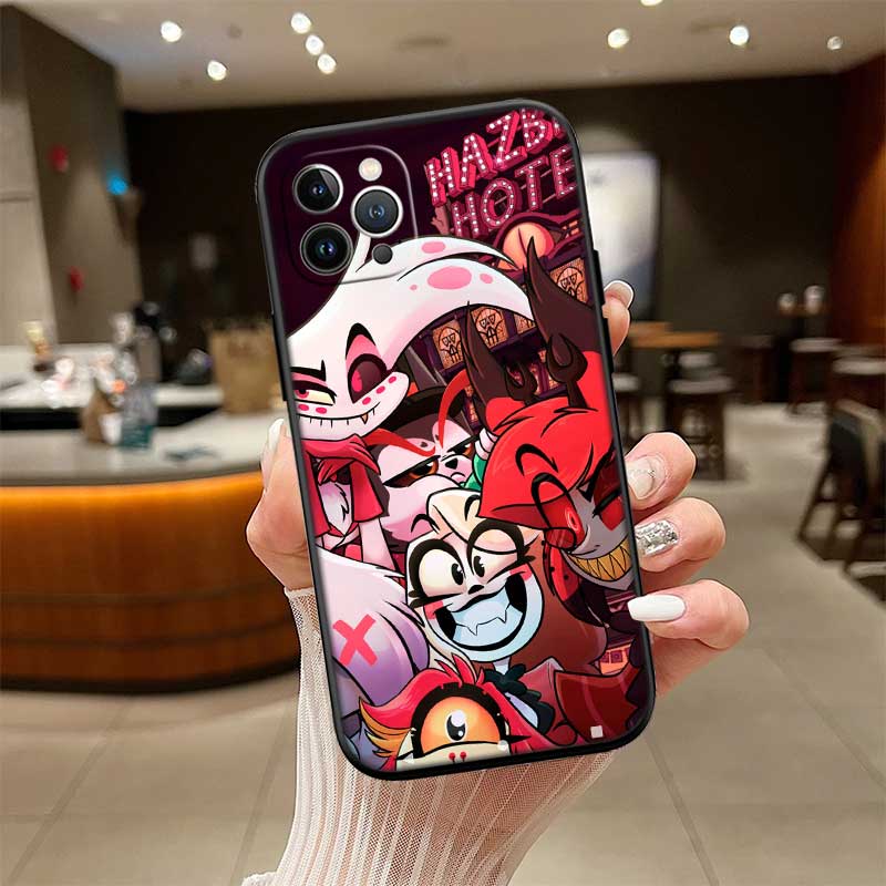 RE35 H-Hazbins Alastor H-Hotels Phone Case for OPPO A40 A60 A80 A15 A16 A16K A12 A17 A17K A54 A54S A53 A53S A55 A56 A57 A98 F23