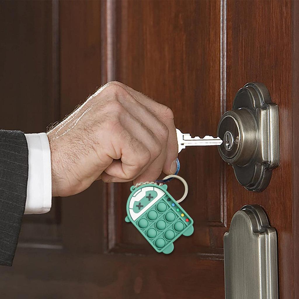 (O casă grozavă)Jucărie de decompresie puzzle de birou cu decompresie senzorială din silicon