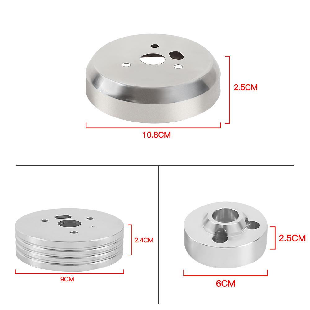 5 & 6 Hole Billet Steering Wheel Hub Adapter for Chevrolet Chevy GM Flaming River Ididit Buick Jeep Cadillac Oldsmobile
