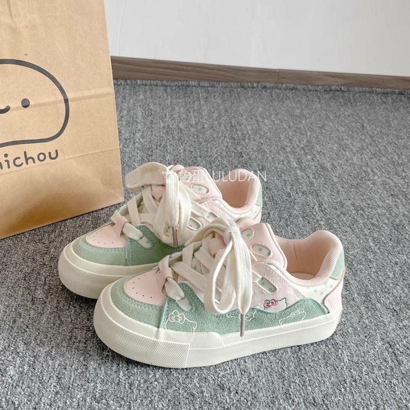 Dopamine Platform Ins Board Shoes Women's New Versatile Niche Shoes Bread Shoes