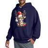Men's Hooded Sweatshirt, Contrasting Color Sweatshirt, Sports   Casual Jacket
