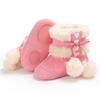 Winter Snow Baby Boots Warm Fluff Balls Indoor Cottton Soft Rubber Sole Infant Newborn Toddler Baby Shoes