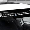 Auto Front Windshield Stickers Reflective Car Tuning Vinyl Decal 3D Stickers For Volkswagen Golf-5 6 7 Lavida Polo Tiguan Passat
