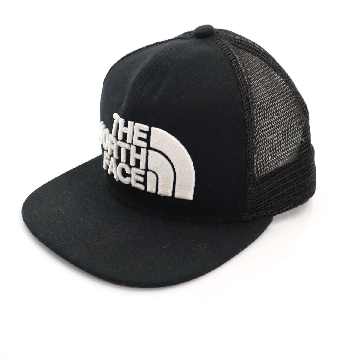 

THE NORTH FACE mesh cap FREE black Outdoor NN01921 Hat Snapback Men s Used