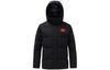 Men's ANTA Down Jackets Men's Black Hooded Thickened Other