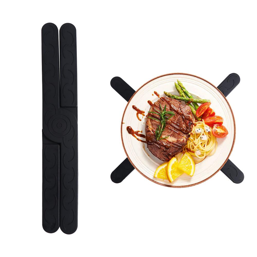 

Foldable Tableware Mat Non Slip Silicone Placemat Coasters for Drinks Kitchen supplies