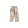 Chinese Style Summer New Large Size Hong Kong Style Loose Men's Pants Straight Nine-point Pants Trendy Casual Pants