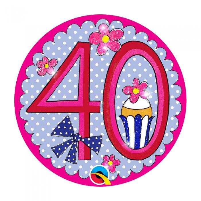 Rachel Ellen Birthday Girl Glitter Badge