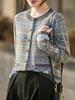 Women's Classic Fair Isle Wool Cardigan – Skin-Friendly, Warm, Versatile, and Retro, Perfect for Autumn and Winter