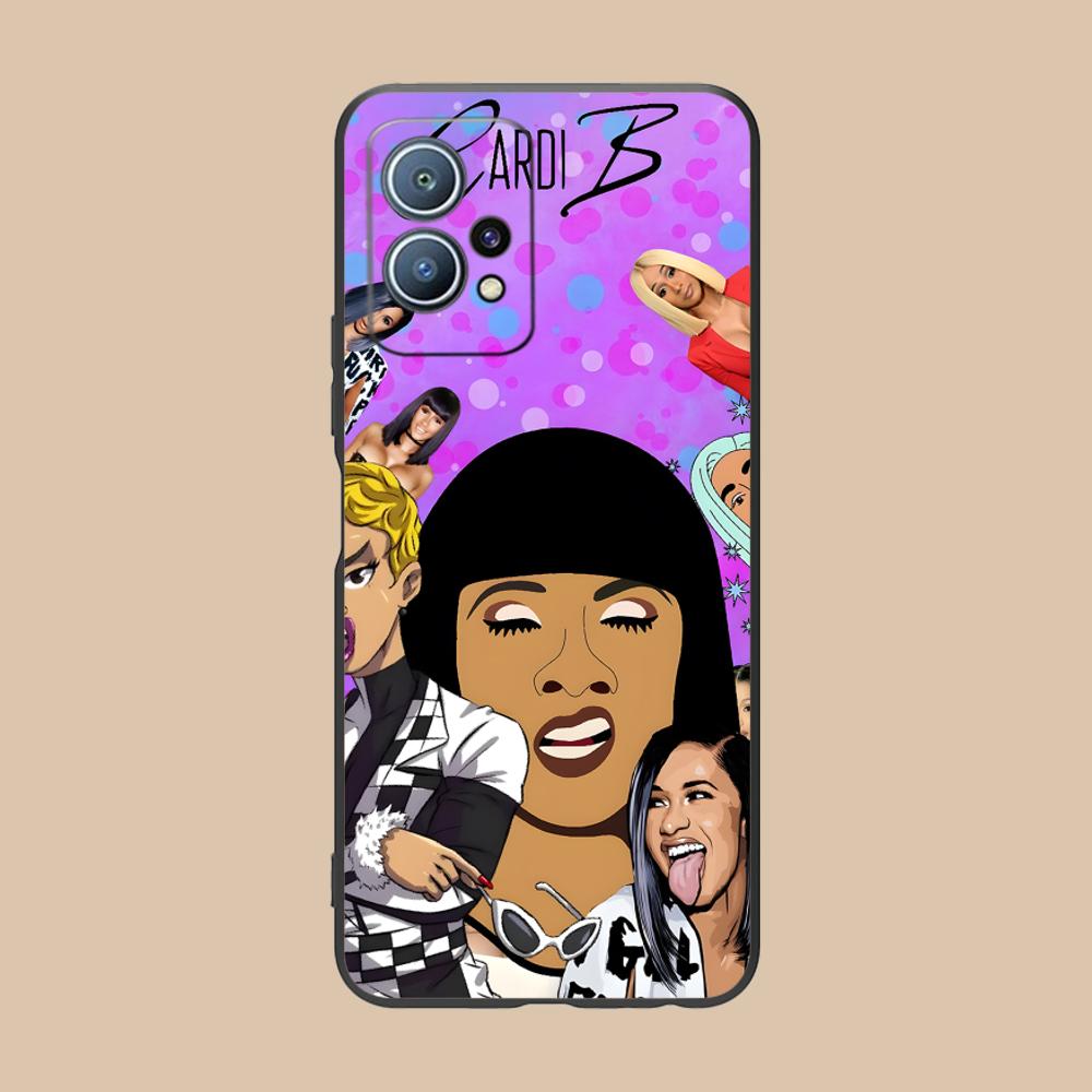 Cardi B Matte TPU Mobile Phone Case for Huawei P60 P50 P40 P30 P20 P10 P9 P8 Pro Lite Plus Colorful Printing Cover