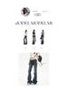 Spicy Girl Low-Waist Micro-Flare Bell Bottom Jeans - Summer 2025 Slim-Fit Stretchy Pants for Women