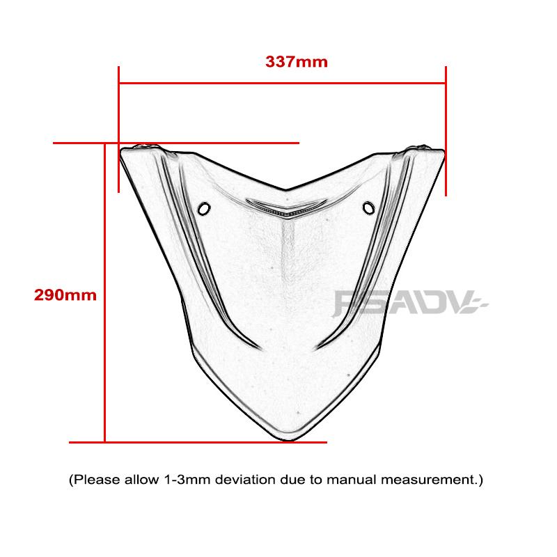 Per Yamaha Tenere700 Estensione Becco Parafango Anteriore Paraspruzzi Carena T700 Tenere 700 XTZ700 T7 2018-2023 2021 2022 Motocicletta