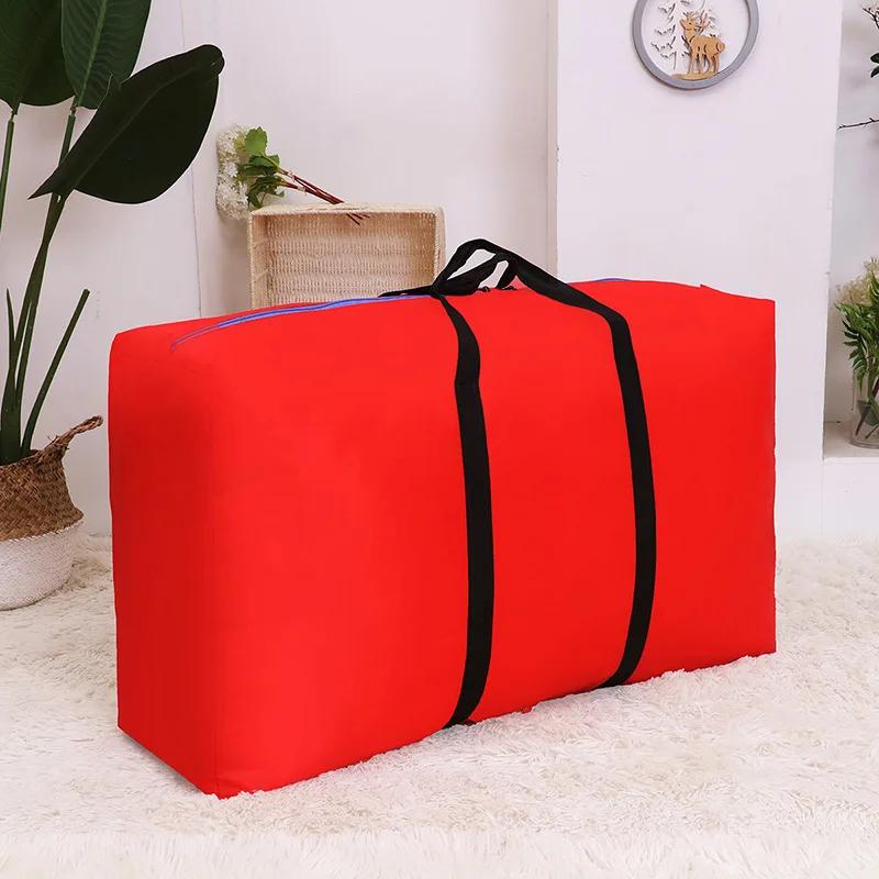 Large Moving Bag With Strong Zipper And Carrying Handle, Storage Bag, Storage Bag For Clothes, Moving Supplies, Space Saving Ext