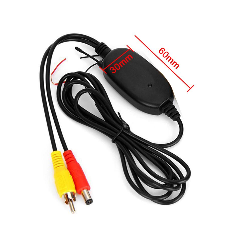 Naviunit 2.4G Wireless Transmitter/Receiver for Car Reverse Rear View Vehicle Backup Camera GPS Radio Monitor Parking Assistan