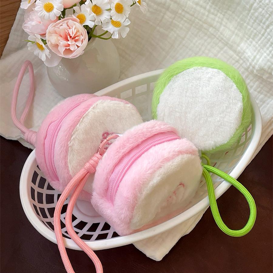 Cute Soft Plush Coin Wallet With Pp Cotton Padding For Girls And Boys
