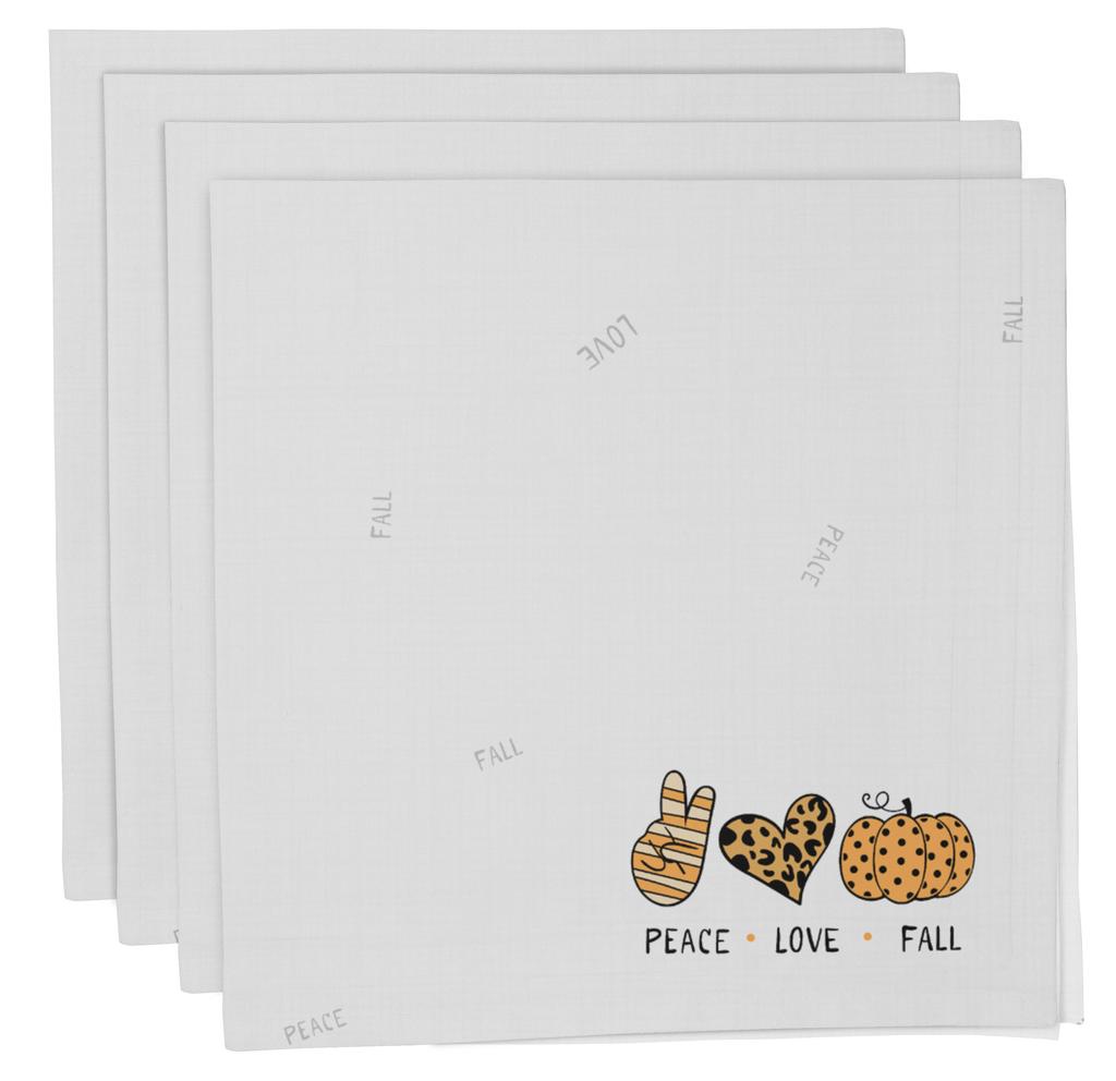 Vargottam Napkins  Florals  Print, Premium Quality Dinner  Napkins, 100   Cotton, Set of 4 Reusable  Napkins  Set, Size 20X20