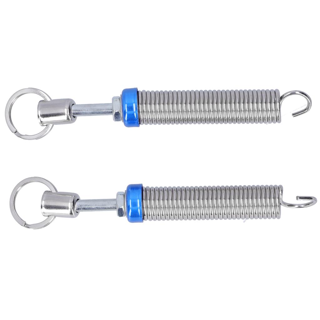 2pcs Trunk Lifting Spring Adjustable Automatic for Auto Tail Boot Lid Rising Lowering Remote Open Device Silver Blue
