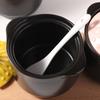 Japanese Style Ceramic Seasoning Jar Dust-proof Condiment Container Spices Storage Box  Salt