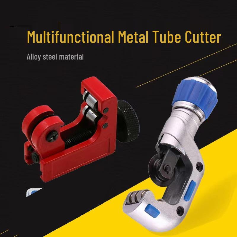 Stainless Steel Bearing Pipe Cutter for Metal, Copper, and Plastic Tubes