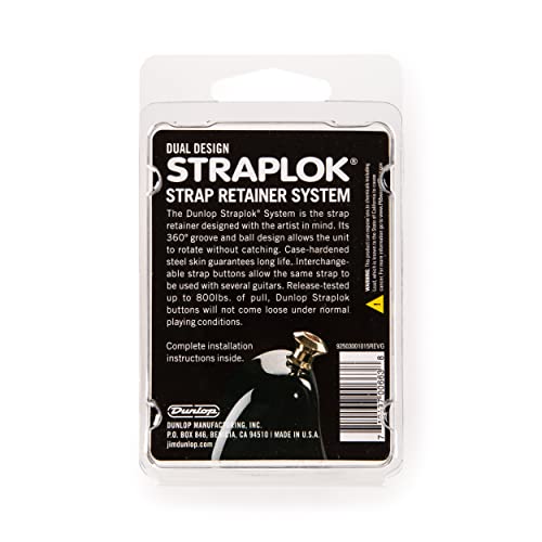 JIM DUNLOP Lock Pin SLS1033BK BLACK Dual Design Black