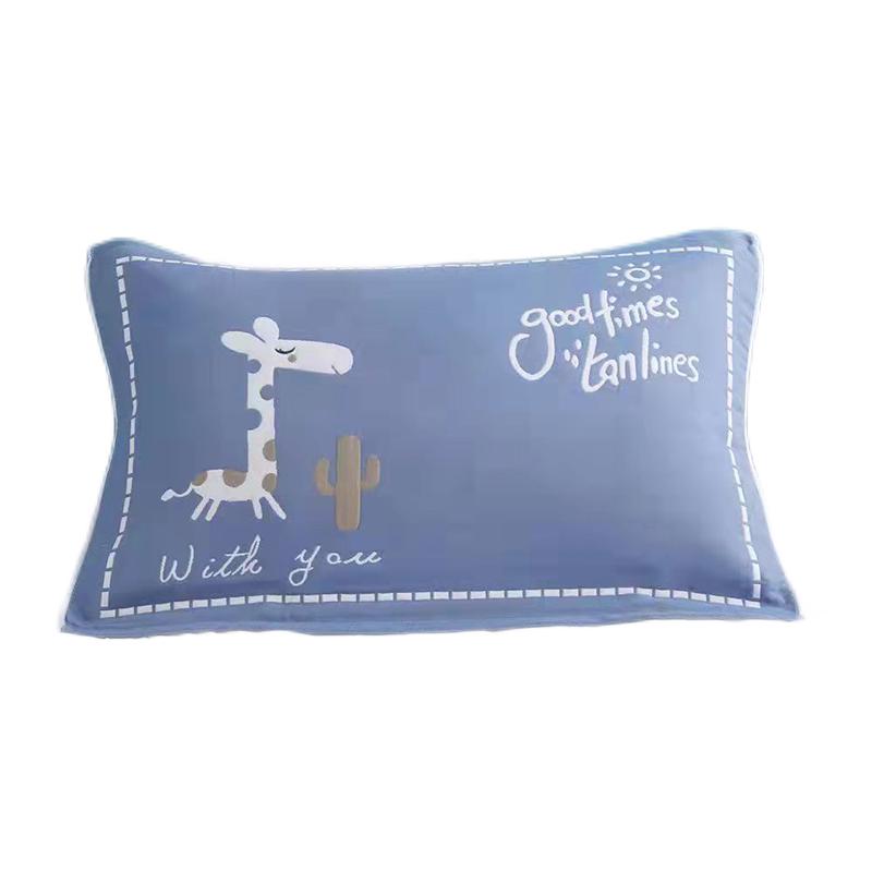 Aiwei Pure Cotton Pillow Towel Pair 52x78cm (Pair)
