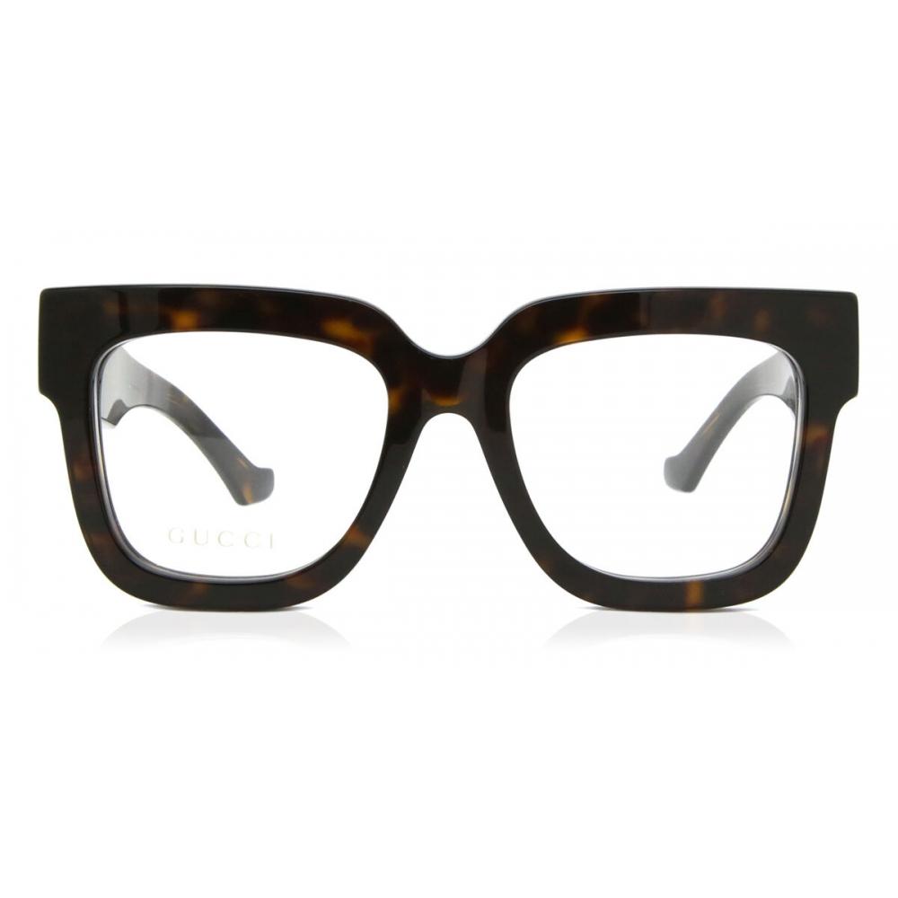 

Gucci Gg1549o 002 Women Eyeglasses Tortoise/52