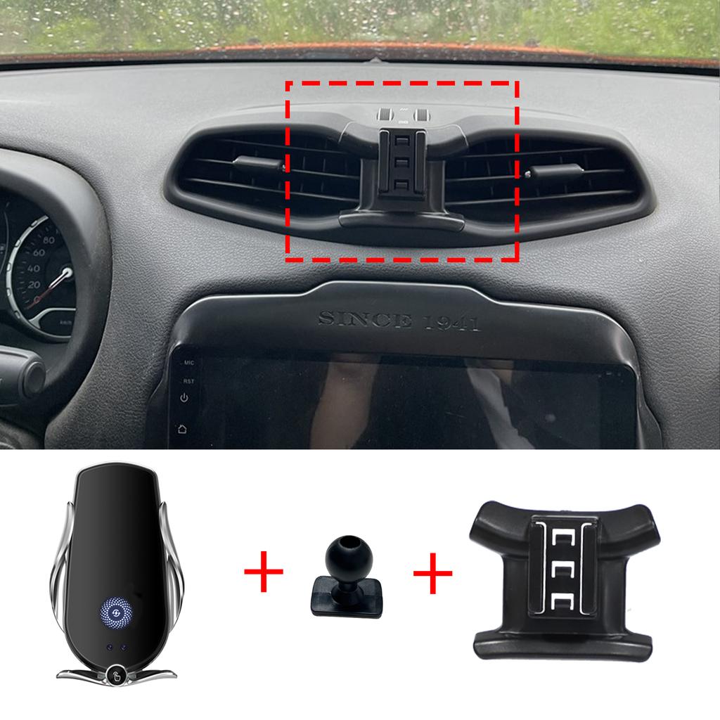 Auto-Handyhalter für JEEP Renegade 2016~2025 Navigationsständer Autozubehör GPS-Halterung