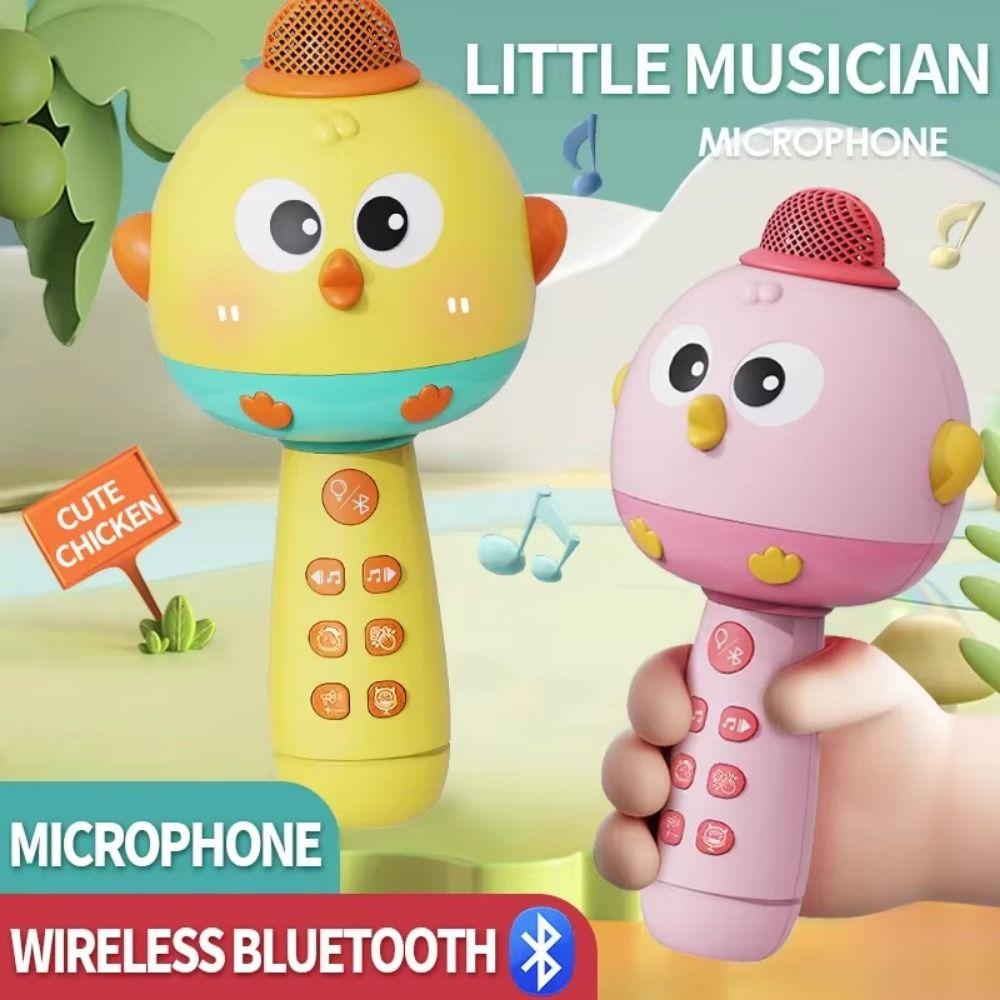 Music Kids Microphone with Speaker Cute Children Singing Machine  Home Use