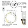 LED Fairy String Lights Battery Operated with 3 Flashing Modes, Mini Copper Wire String Lihgt for DIY Parties Wedding Decor