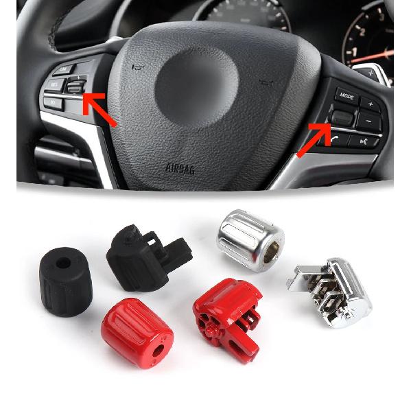 For BMW 3 4 5 GT 6 7 Series Red Car Multi-function Steering Wheel Control Knob Button F30 F35 F34 F36 F10 F11 F12 F07 F01 F02