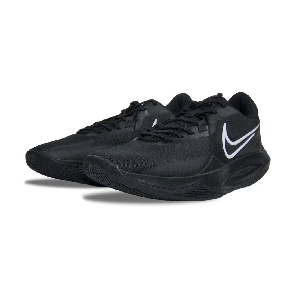Nike Precision 6 Cushioning Abrasion Resistant Slip Resistant Low top Basketball Shoes Men's Black DD9535-003(team741-)