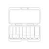 Top Industrial Surface Deep Socket Set for Socket Case Made In Japan (TOP) (8-Piece) Wrenches, 12.7mm Drive, Included, DS4-1024, Tsubame-Sanjo,