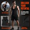 Compression Design Men Shapewear Compressed Zipper Underwear Slimming Body Shaper  For Men