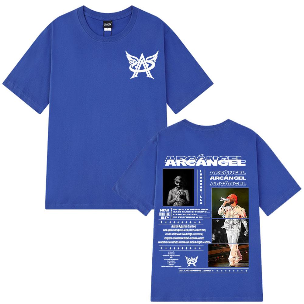 

Rapper Arcangel Album 2025 T Shirt Men Women Hip Hop Fashion Oversized Short Sleeve T-shirt Cotton Oversized T-shirts Streetwear 2XL