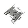 BDXRC Metal Chassis Gearbox Mount Transmission Holder for 1/10 RC Crawler Axial SCX10 II 90046 90047 90075